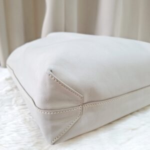 hermes double sens 28 reversible grey/chai stamp t