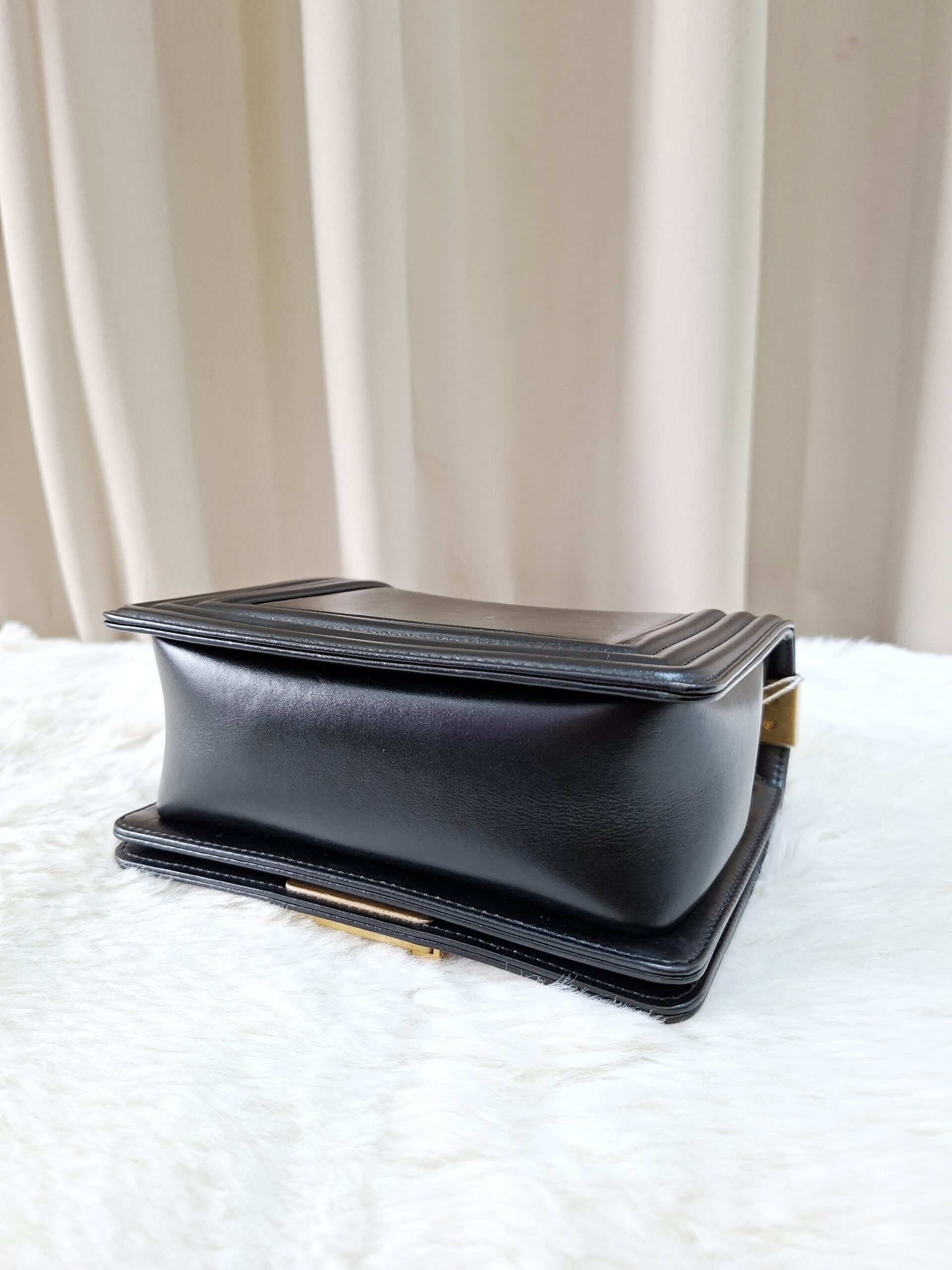chanel mini boy lambskin black ghw microchipped chanel mini boy lambskin black ghw microchipped