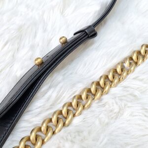 chanel mini boy lambskin black ghw microchipped