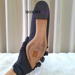 Christian Dior Pointed-Toe Black Flat Shoes
