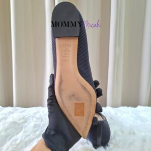 Christian Dior Pointed-Toe Black Flat Shoes