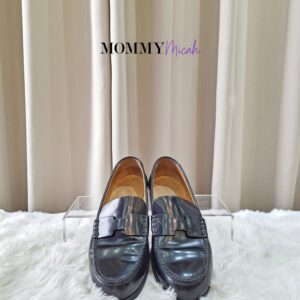 Hermes Black Top Sider Size 37.5
