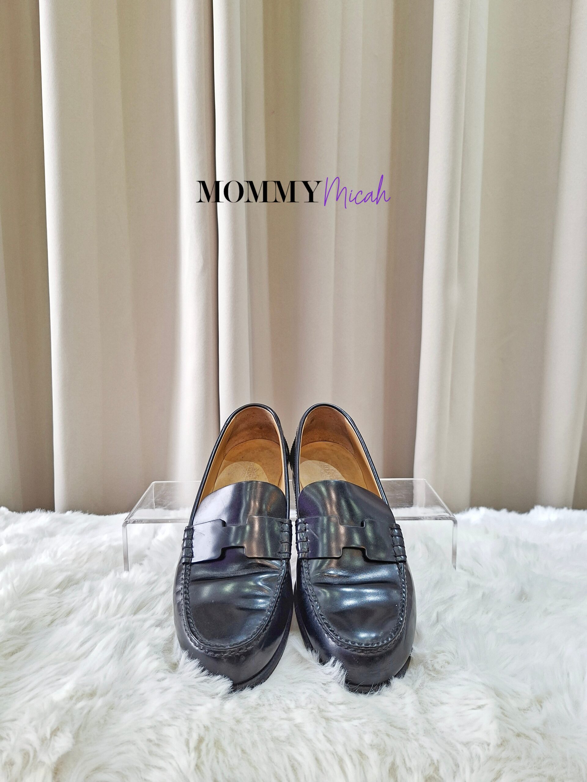 Hermes Black Top Sider Size 37.5 Hermes Black Top Sider Size 37.5