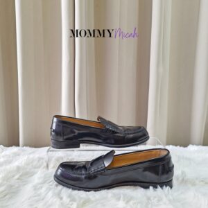 Hermes Black Top Sider Size 37.5