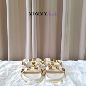 Valentino Garavani Rockstud Ivory Slip On