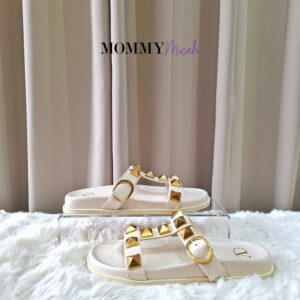 Valentino Garavani Rockstud Ivory Slip On