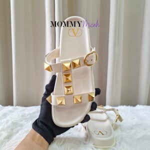Valentino Garavani Rockstud Ivory Slip On