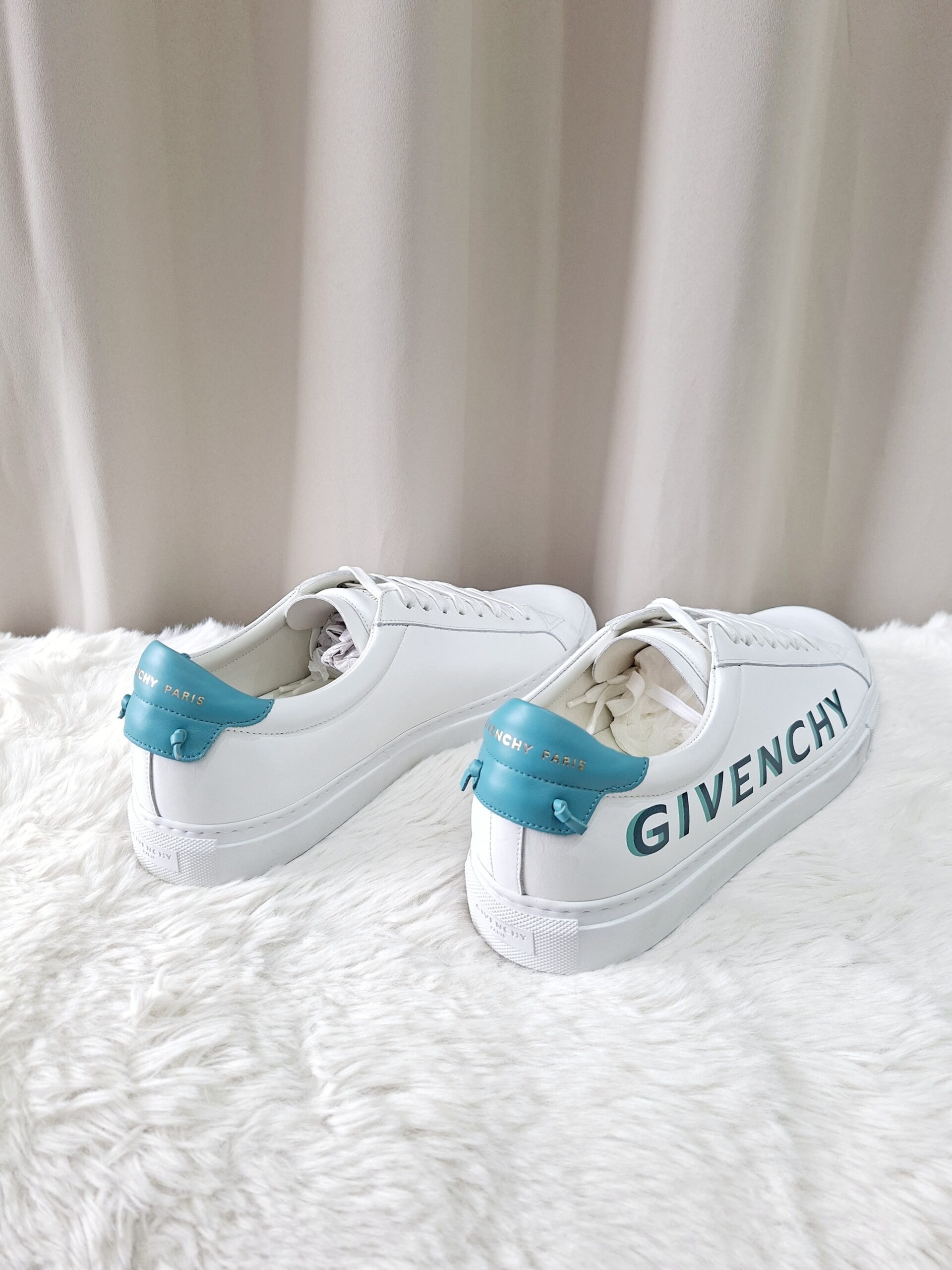 Givenchy White Aqua Sneakers Givenchy White Aqua Sneakers