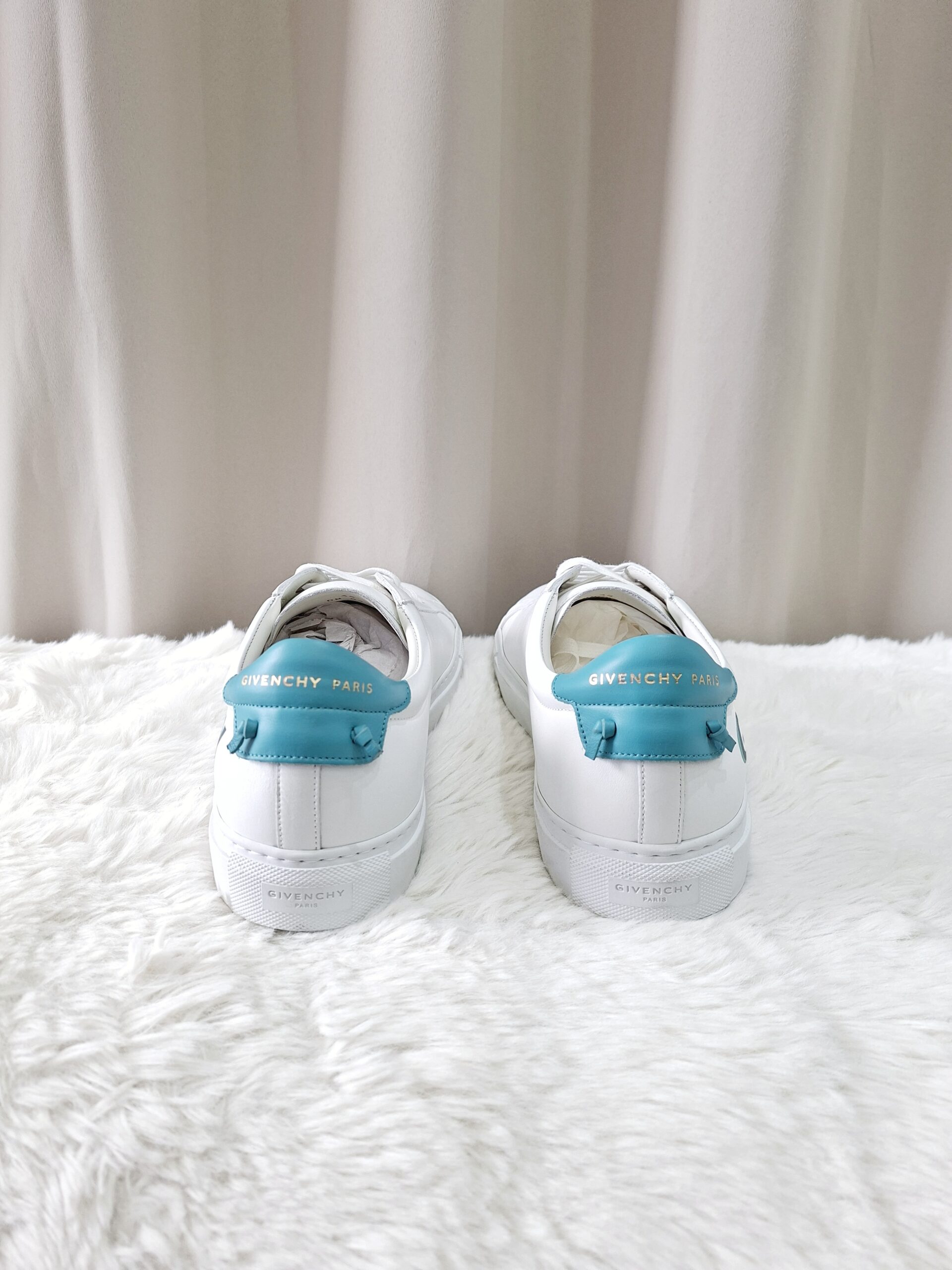 Givenchy White Aqua Sneakers Givenchy White Aqua Sneakers
