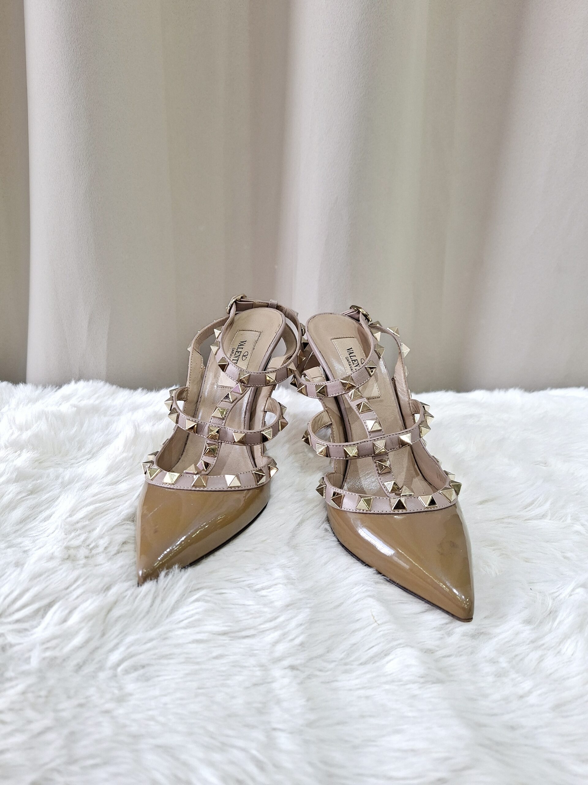 Valentino Dark Brown Ankle Strap Heels Valentino Dark Brown Ankle Strap Heels