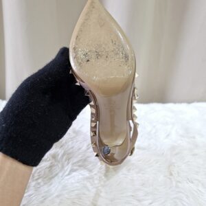 Valentino Dark Brown Ankle Strap Heels