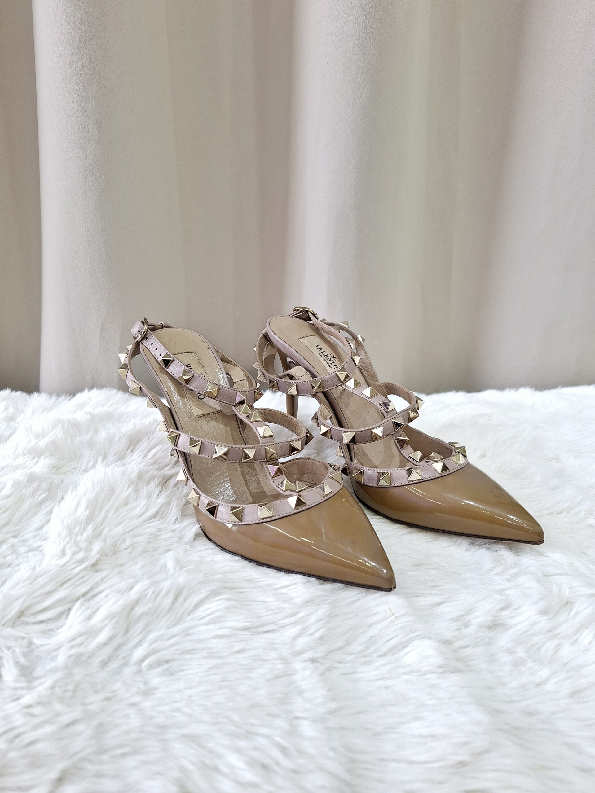 Valentino Dark Brown Ankle Strap Heels Valentino Dark Brown Ankle Strap Heels