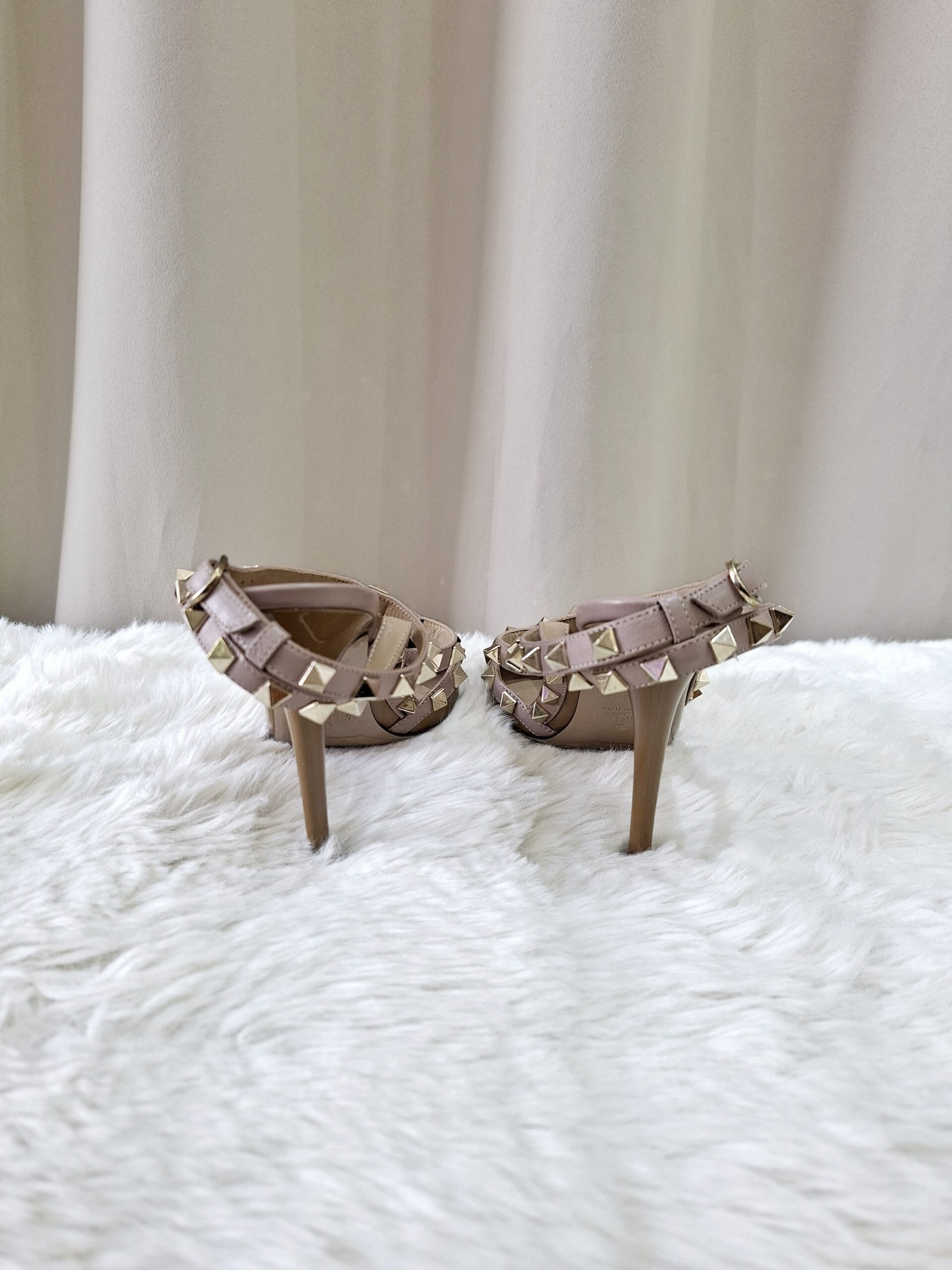 Valentino Dark Brown Ankle Strap Heels Valentino Dark Brown Ankle Strap Heels