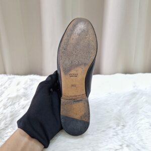 Gucci Black Horsebit Slip On