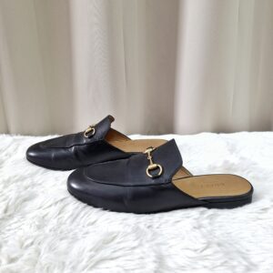 Gucci Black Horsebit Slip On