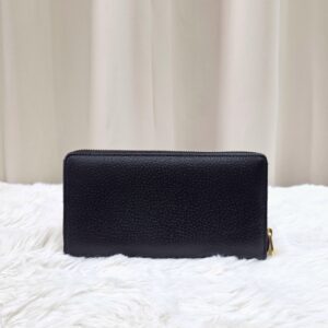 Gucci Black All Zip Long Wallet