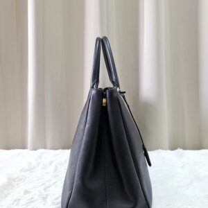Prada Galleria Saffiano Black Tote Bag #180