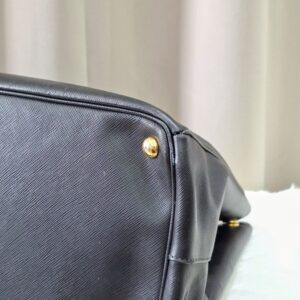 Prada Galleria Saffiano Black Tote Bag #180