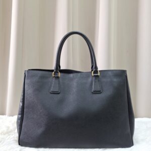 Prada Galleria Saffiano Black Tote Bag #180