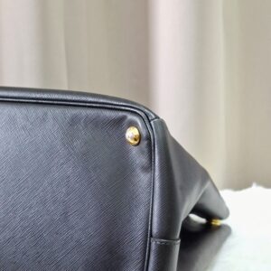 Prada Galleria Saffiano Black Tote Bag #180
