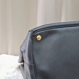 Prada Galleria Saffiano Black Tote Bag #180
