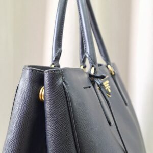 Prada Galleria Saffiano Black Tote Bag #180