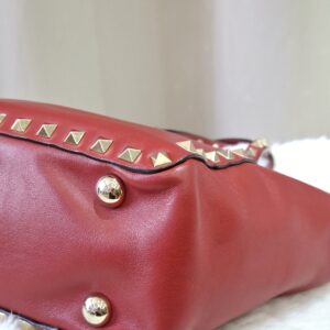 Valentino Garavani Rockstud Red Small Two Way Bag
