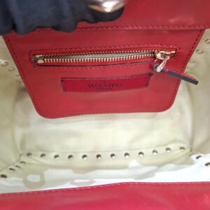 Valentino Garavani Rockstud Red Small Two Way Bag