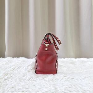 Valentino Garavani Rockstud Red Small Two Way Bag