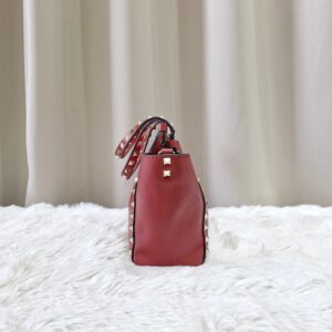 Valentino Garavani Rockstud Red Small Two Way Bag