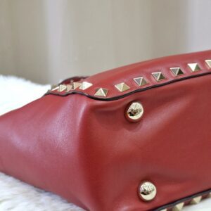 Valentino Garavani Rockstud Red Small Two Way Bag