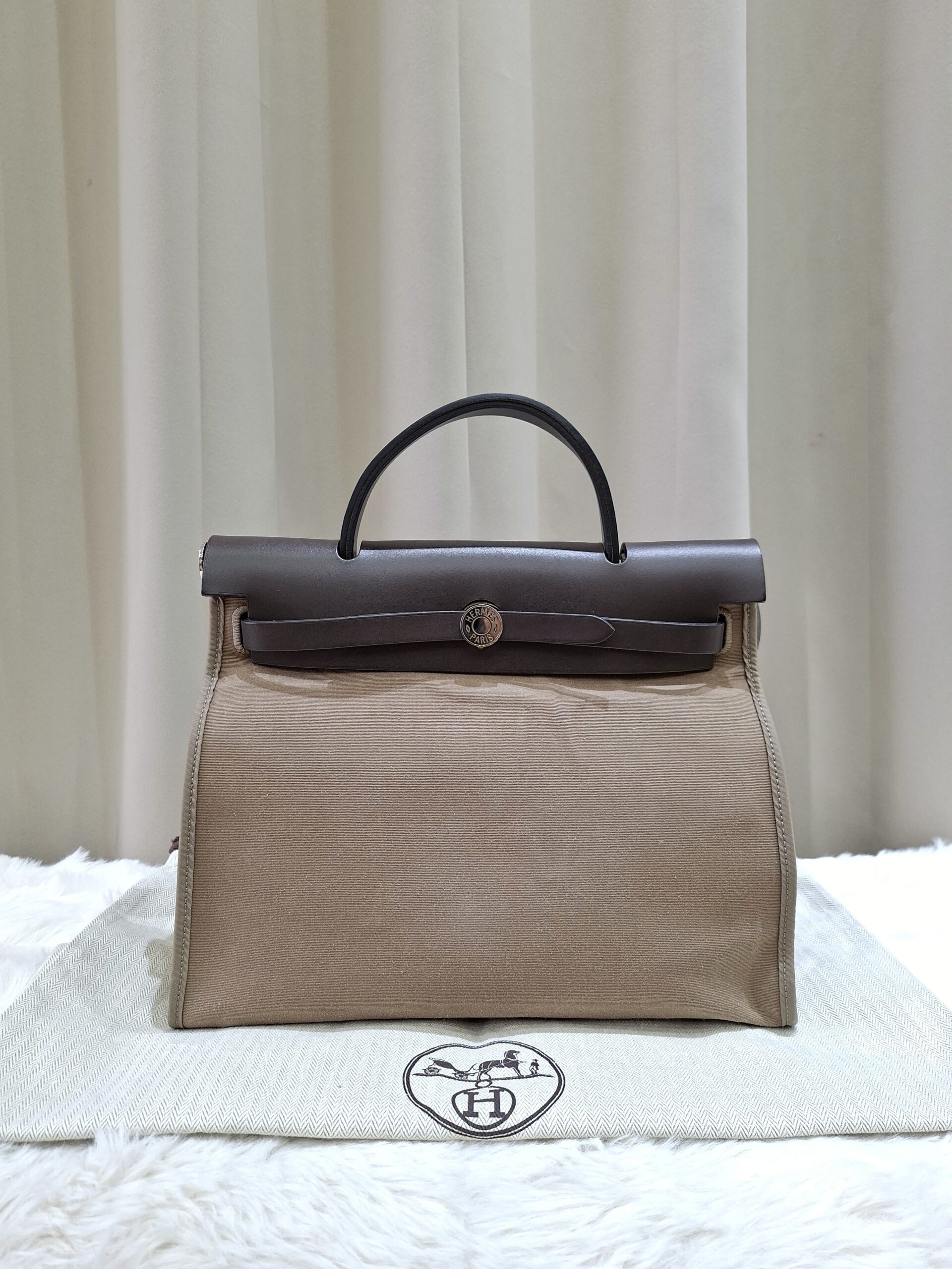 Hermes Herbag Brown Hermes Herbag Brown