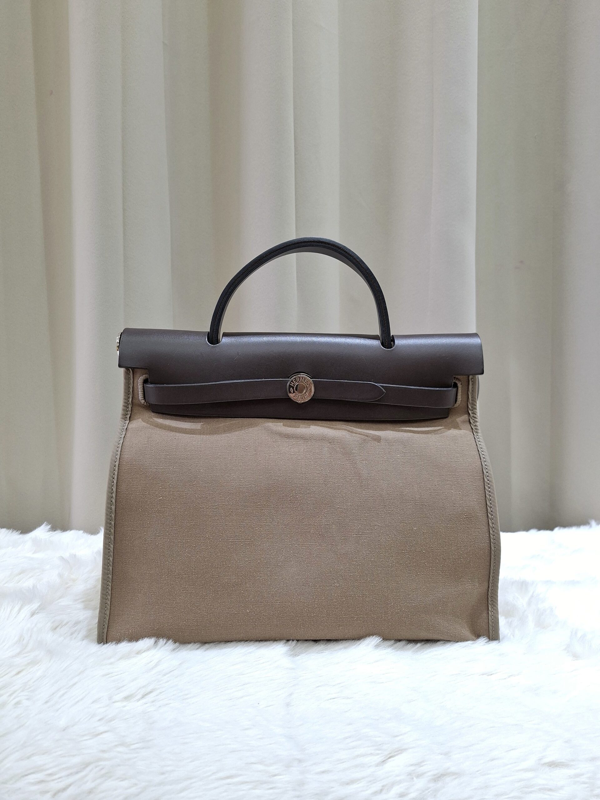 Hermes Herbag Brown Hermes Herbag Brown