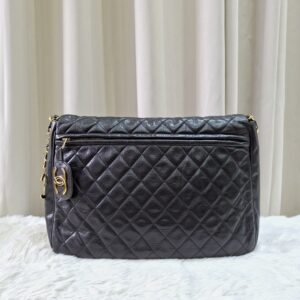Chanel Black Quilted Chain Shoulder Bag