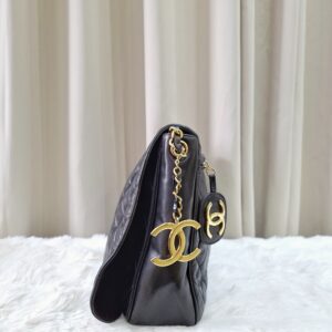 Chanel Black Quilted Chain Shoulder Bag
