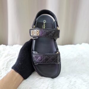 Brand New Christian Dior Dioract Sandals Black