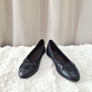 Home Chanel Ballet Flats Black