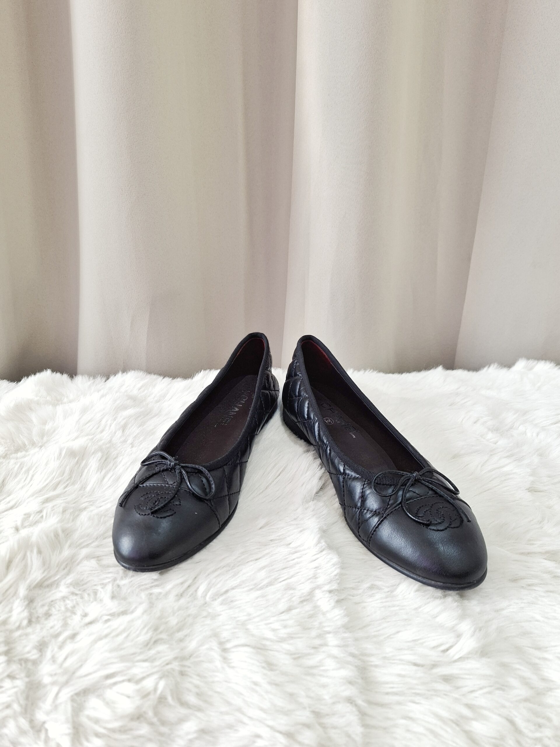 Chanel Ballet Flats Black Chanel Ballet Flats Black