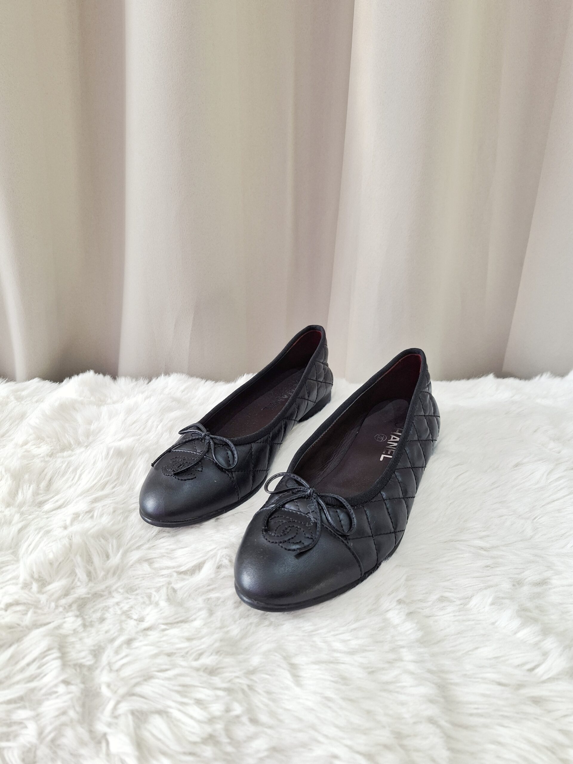 Chanel Ballet Flats Black Chanel Ballet Flats Black