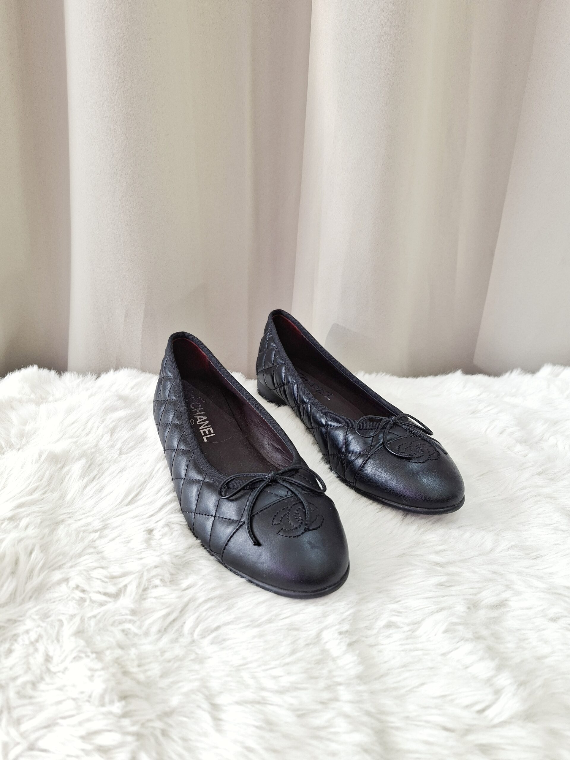 Chanel Ballet Flats Black Chanel Ballet Flats Black
