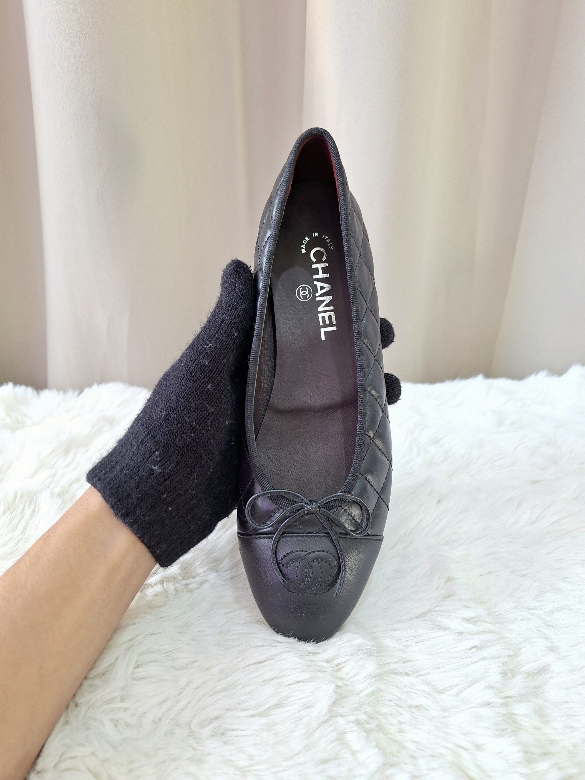 Chanel Ballet Flats Black Chanel Ballet Flats Black