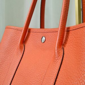 Hermes GPT 36 Bag Orange PHW Stamp X GS 001 HI