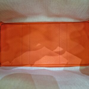 Hermes GPT 36 Bag Orange PHW Stamp X GS 001 HI