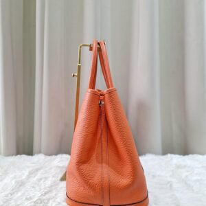 Hermes GPT 36 Bag Orange PHW Stamp X GS 001 HI