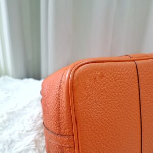 Hermes GPT 36 Bag Orange PHW Stamp X GS 001 HI