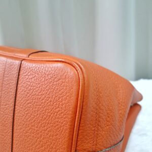 Hermes GPT 36 Bag Orange PHW Stamp X GS 001 HI