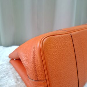 Hermes GPT 36 Bag Orange PHW Stamp X GS 001 HI