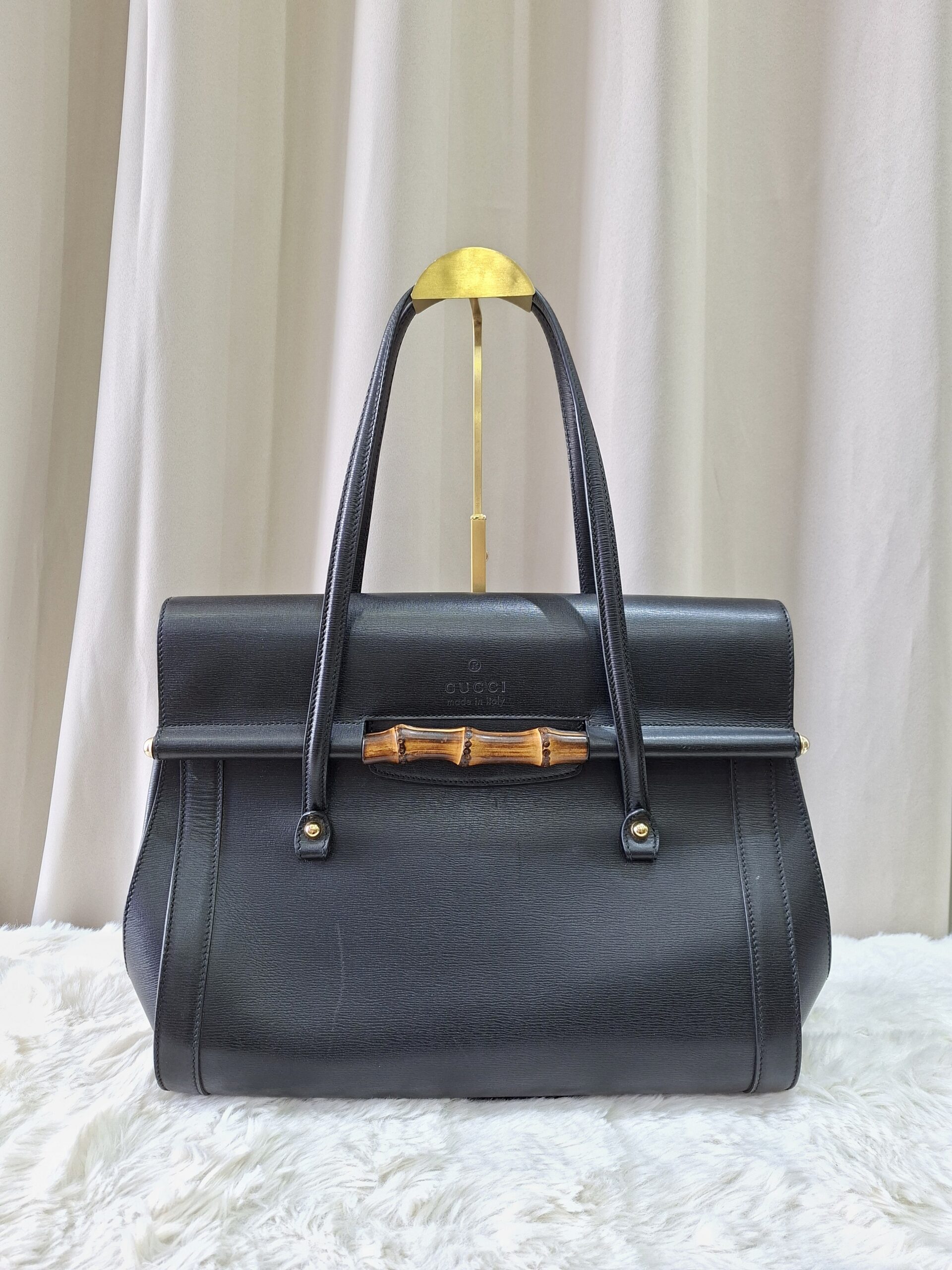 Gucci New Bullet Bamboo Tote Bag Gucci New Bullet Bamboo Tote Bag