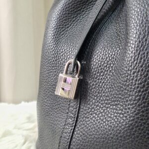 Hermes Picotin 22 Noir PHW