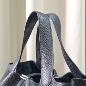 Hermes Picotin 22 Noir PHW